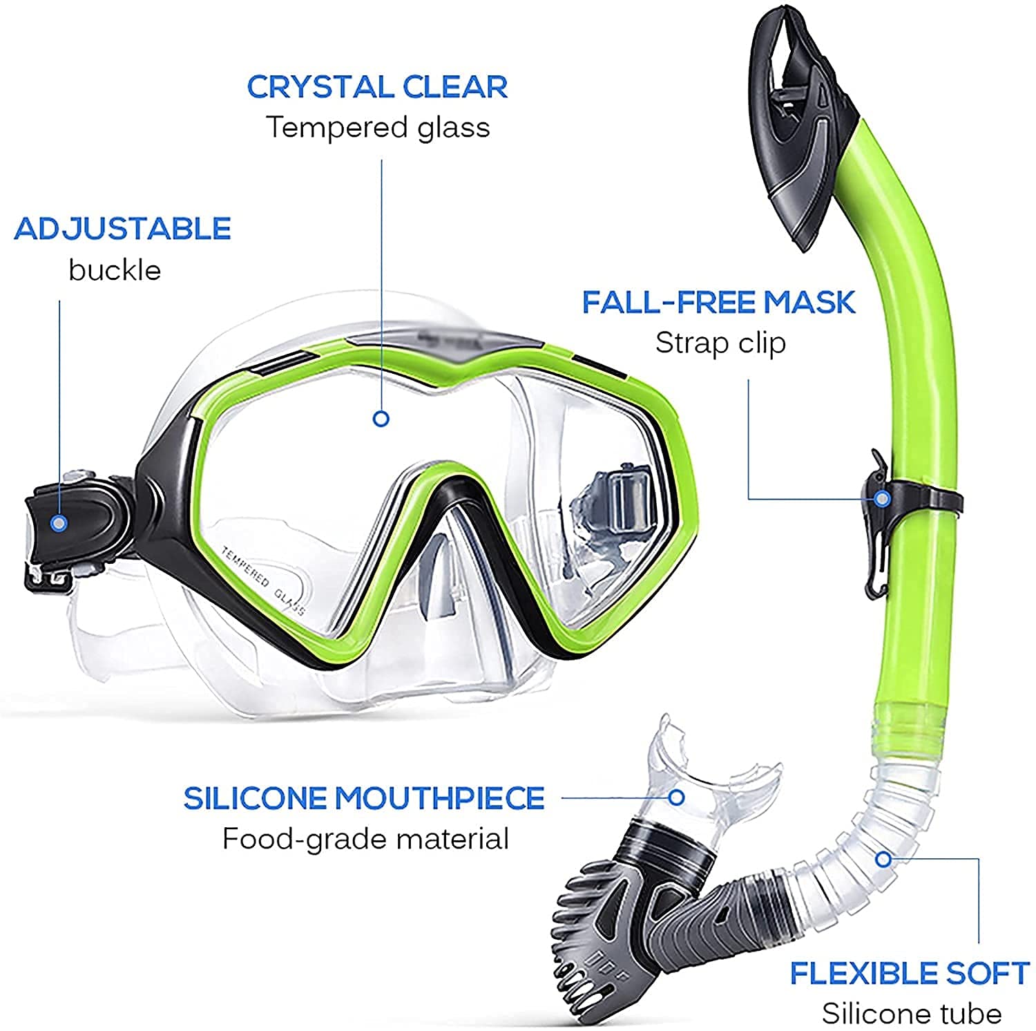 Amazon.co.jp: 水泳トレーニングフィンシュノーケリングセットワイド